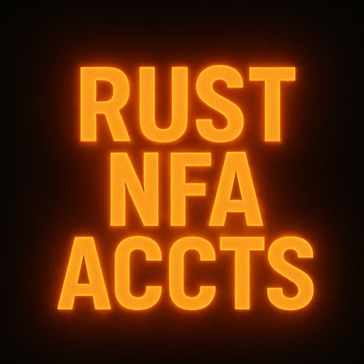 Rust Accounts - 0 to 100 hours